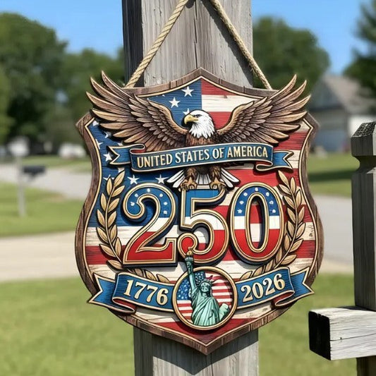 Patriotic Party Wood Plaques
