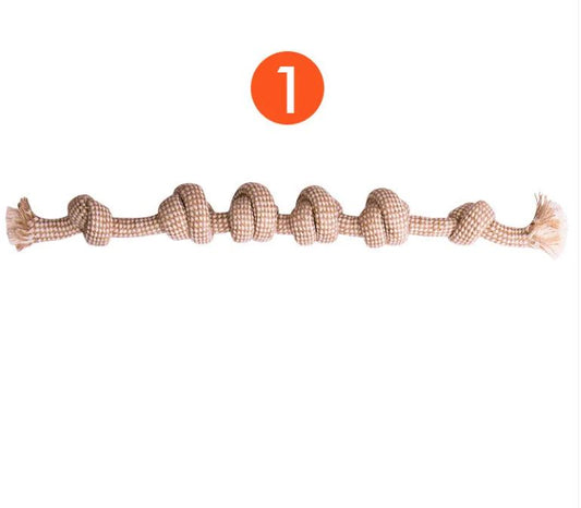Rugged Hemp Dog Toy Pack
