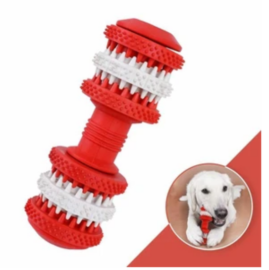 Tough Dental Chew Dumbbell